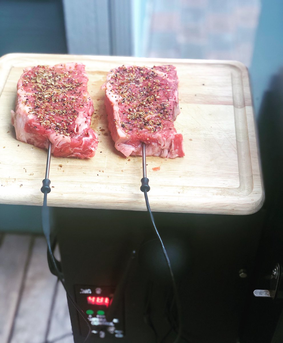 lokiproducts's tweet photo. Friday feels like steak. Headed for the smoker, ready for the weekend. #fridayfood #wifimeatthermometer #steak #tgif #steakallday #fridayeats #meatthermometer #bbqlife #bbq #grill #smoker #foodie #meat https://t.co/5ZoHiKNt5e