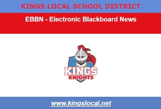 Kings_Schools's tweet photo. This week's newsletter is FULL of great information! Read it today! https://t.co/KrWQm8v6GC #EBBN #KingsStrong #schoolnews https://t.co/pAmTRb1dge