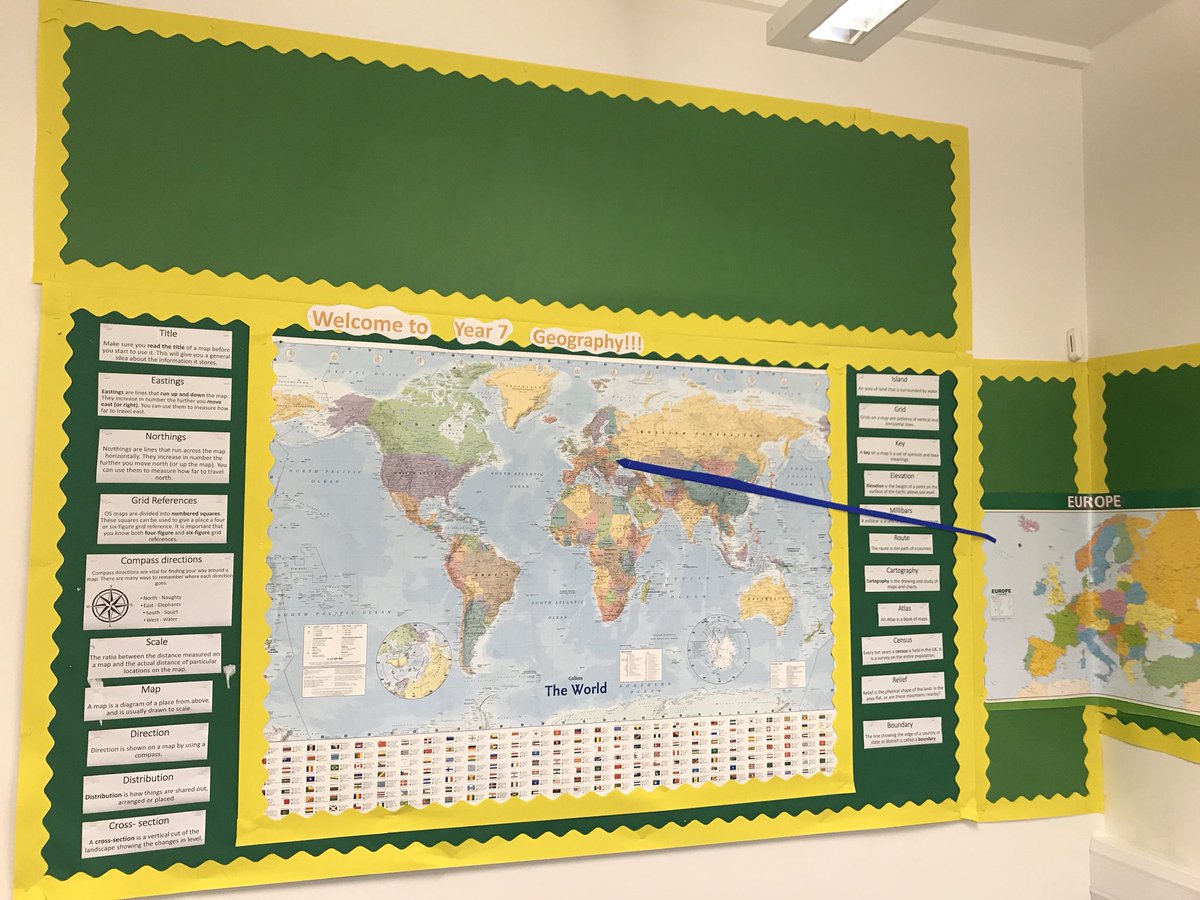 TGSAgeography's tweet image. A snapshot of the amazing geography classrooms, from the students...for the students! #geography #tgsa #community #unity #aspiration #volcanoes #maps