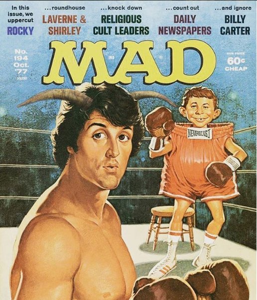 GoatStallone's tweet photo. Yo. I ain't mad. Haha. I'm a goat. #AJokesAJoke #ButWatchYourself #IGotHorns #AndFists #OrHooves https://t.co/zYukrmQ7jI