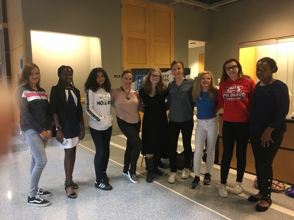 MizzOsClass's tweet photo. 750+ Women showed up to learn from female industry leaders at the WOMEN in Tech Conference, held at the OSU campus. This experience was such a fantastic glimpse into the many ways our girls can utilize their STEM education to change the world! @ReynSchools @ReynProud https://t.co/6NMB7PSwFT