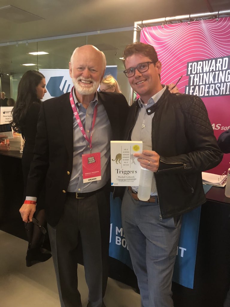 RoelBours's tweet photo. @coachgoldsmith #authentic #leadership with #humor #ForwardThinkingLeadership https://t.co/ImrG312p3J