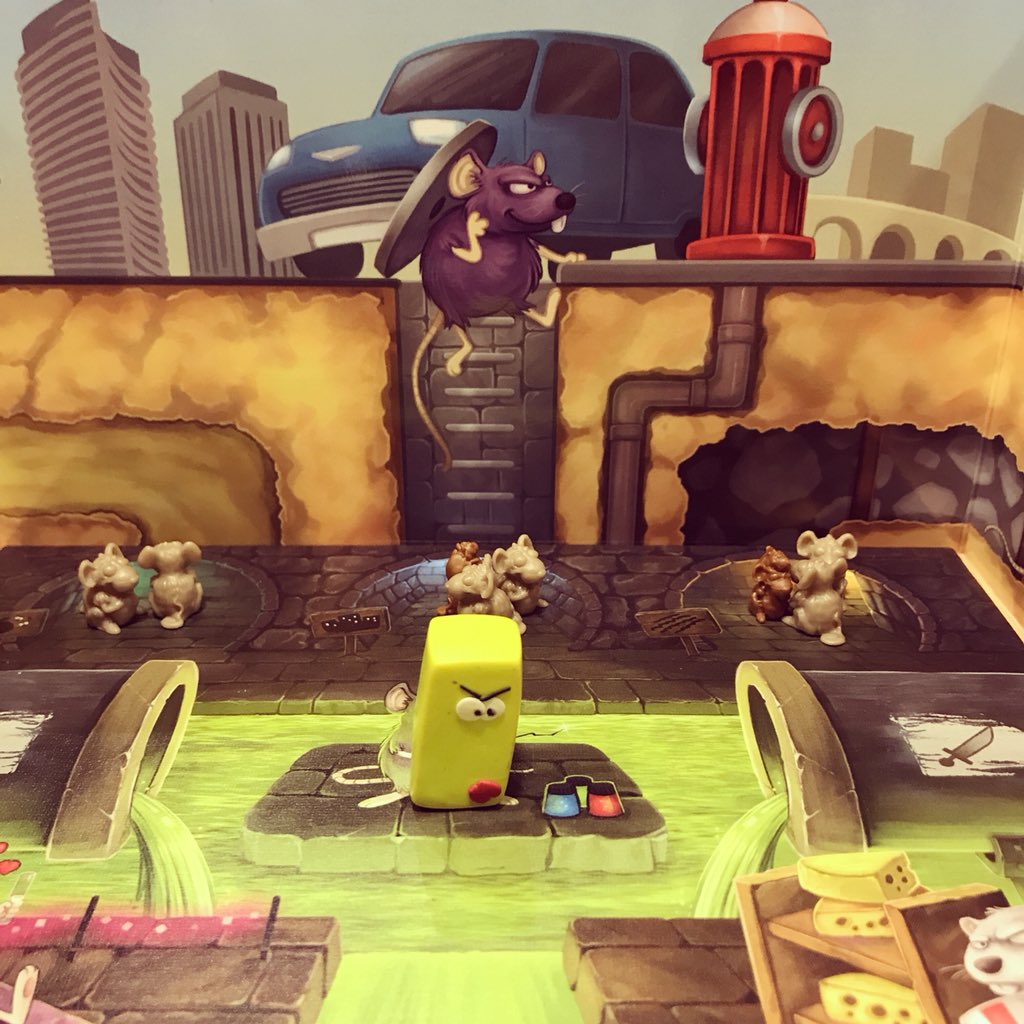 Spielfritte's tweet image. In RatLand lassen wir unsere Ratten raus und kämpfen und stehlen und vermehren uns. Ein tolles und sehr unterhaltsames Spiel aus dem Hause #eclipseeditorial