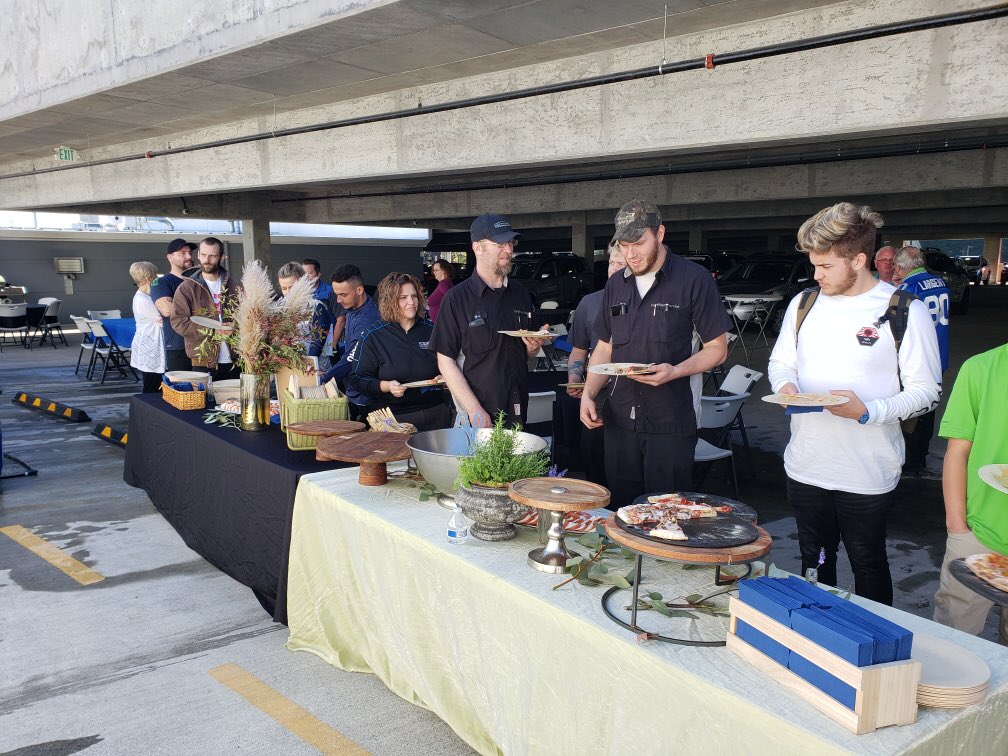We are so thankful for all of our employees ❤️ here’s some pictures from our end of summer employee pizza party. A special thanks to Pizzarium Wood Fired Pizza for a delicious lunch 🤗