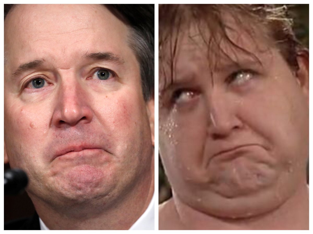 TheOttolab's tweet photo. @peeweeherman #BrettKavanaugh is FRANCIS!!! https://t.co/s1wKWAFNXJ