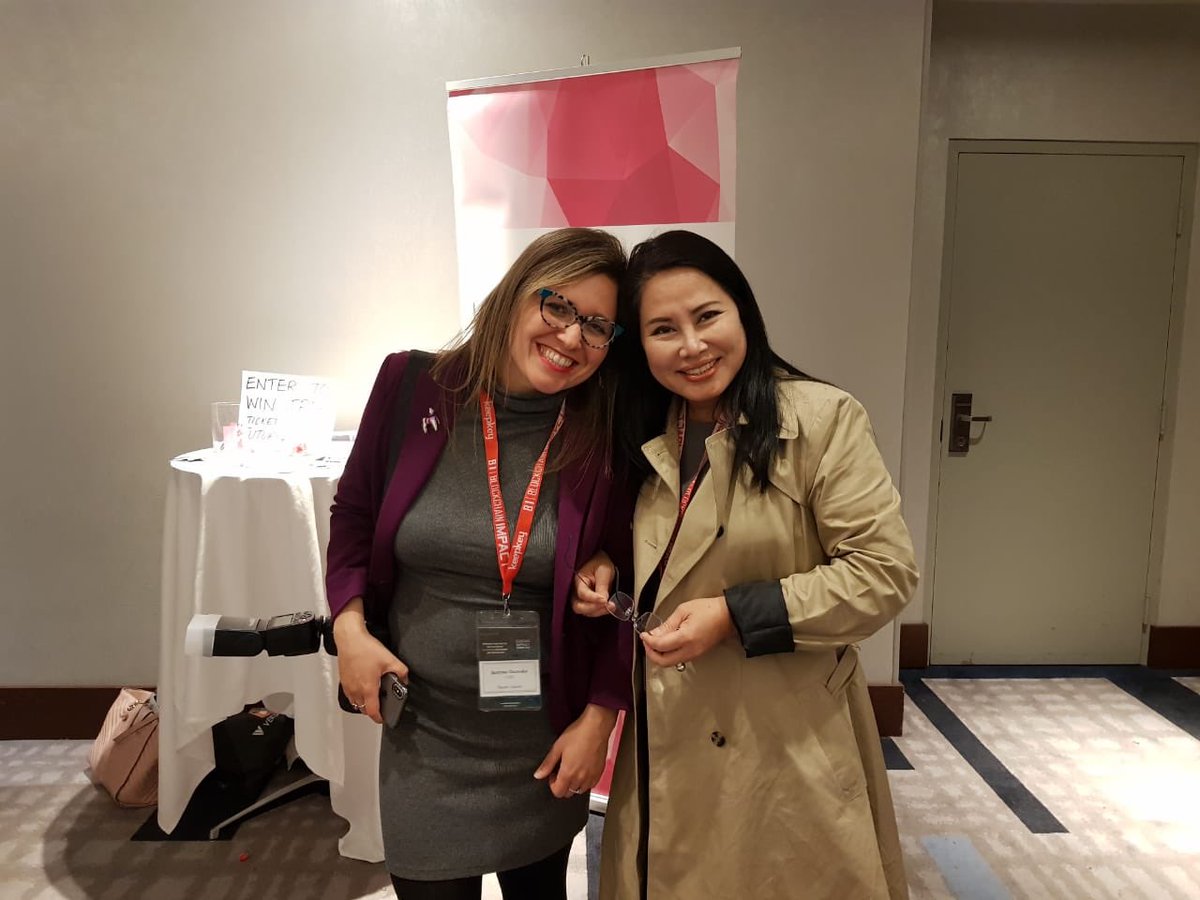 At #blockchainimpact with #womanincryptoandblockchain @WomanBlockchain