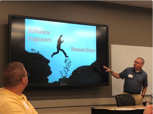 nasireisty's tweet photo. The University of Alabama Research Software Initiative - Kickoff Workshop #SE4Science @danielskatz @JeffCarver32 @SE4Science https://t.co/4SIyr8Xd66