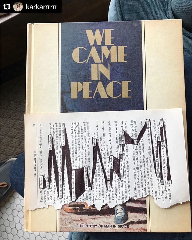 PastimePenelope's tweet photo. Go check out @karkarrrrrr ‘s original post to see more about her blackout poem! Love the behind the scenes look at your process! Thanks for contributing! .
.
.
.
.
#blackoutpoetry #blackoutpoetrycommunity #blackoutpoetrycollection #blackoutpoetrygr #poetry #poetrycommunity #… https://t.co/BRgP48uKfB