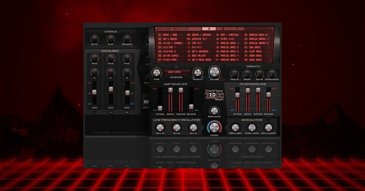 kvraudio's tweet image. THE '80S CONTINUE! Discover the library of zed 80 volume 2 by #SynthMagic: buff.ly/2zDoeJp