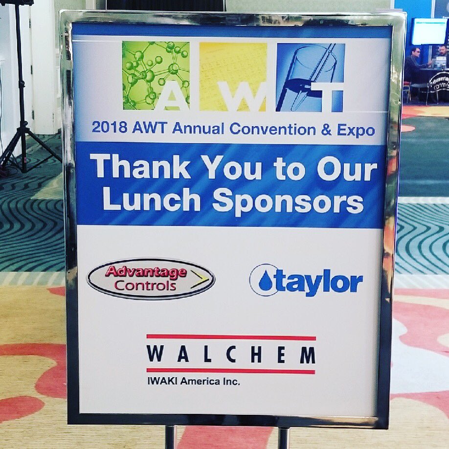 advantagecon's tweet photo. #GainTheAdvantage #advantagecontrols #lunch #awtconf2018 @awtonline https://t.co/i0cRDDMCue