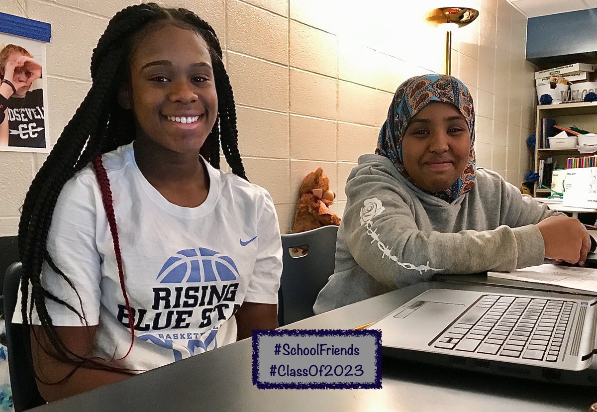 kimberlfoshe's tweet photo. To each of us friendship has a different meaning. For all of us it is a gift. Celebrating #SchoolFriends with the #ClassOf2023 @MerrillMustangs🐴 @ADMHSCounselors💙 @MooreDMPS💙 @HillisDMPS💙 @HanawaltHawks💙 @windsordmps💙 @DSMRoosevelt💙 #MerrillMagic #LoveMySchool https://t.co/hLn1CY86kS