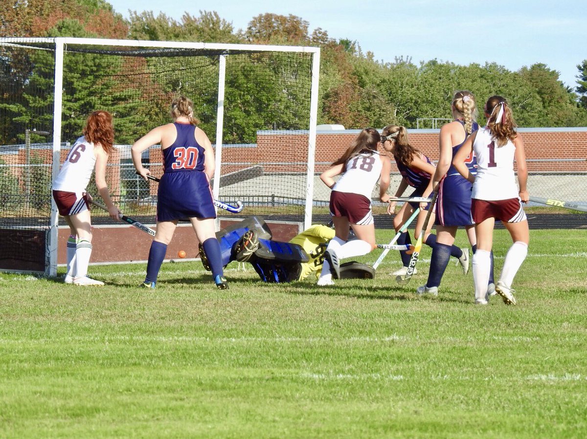ShawnMcBreairty's tweet photo. @GreelyField ahead of Gray NG 2-0 at halftime. Senior Courtney Rog with an early goal and junior Megan Beaulieu scores with a nifty shot into the back of the net. @GreelyRangers head into the second half. https://t.co/buX4Lh7Uuz