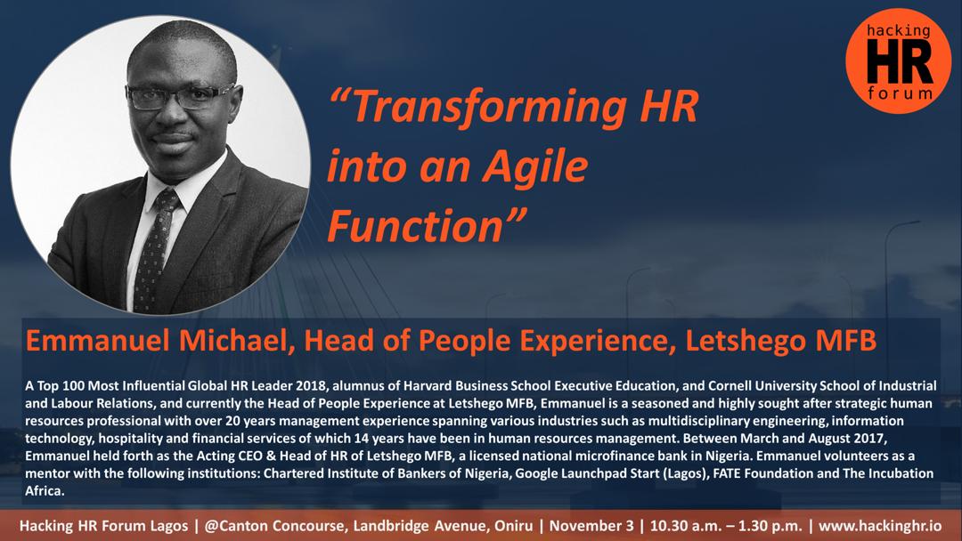 GbengaOyewole_'s tweet photo. #hackinghrlagos #HackingHRForum
#HR
#technology
#HRwithEM https://t.co/VMpxRr5rT0