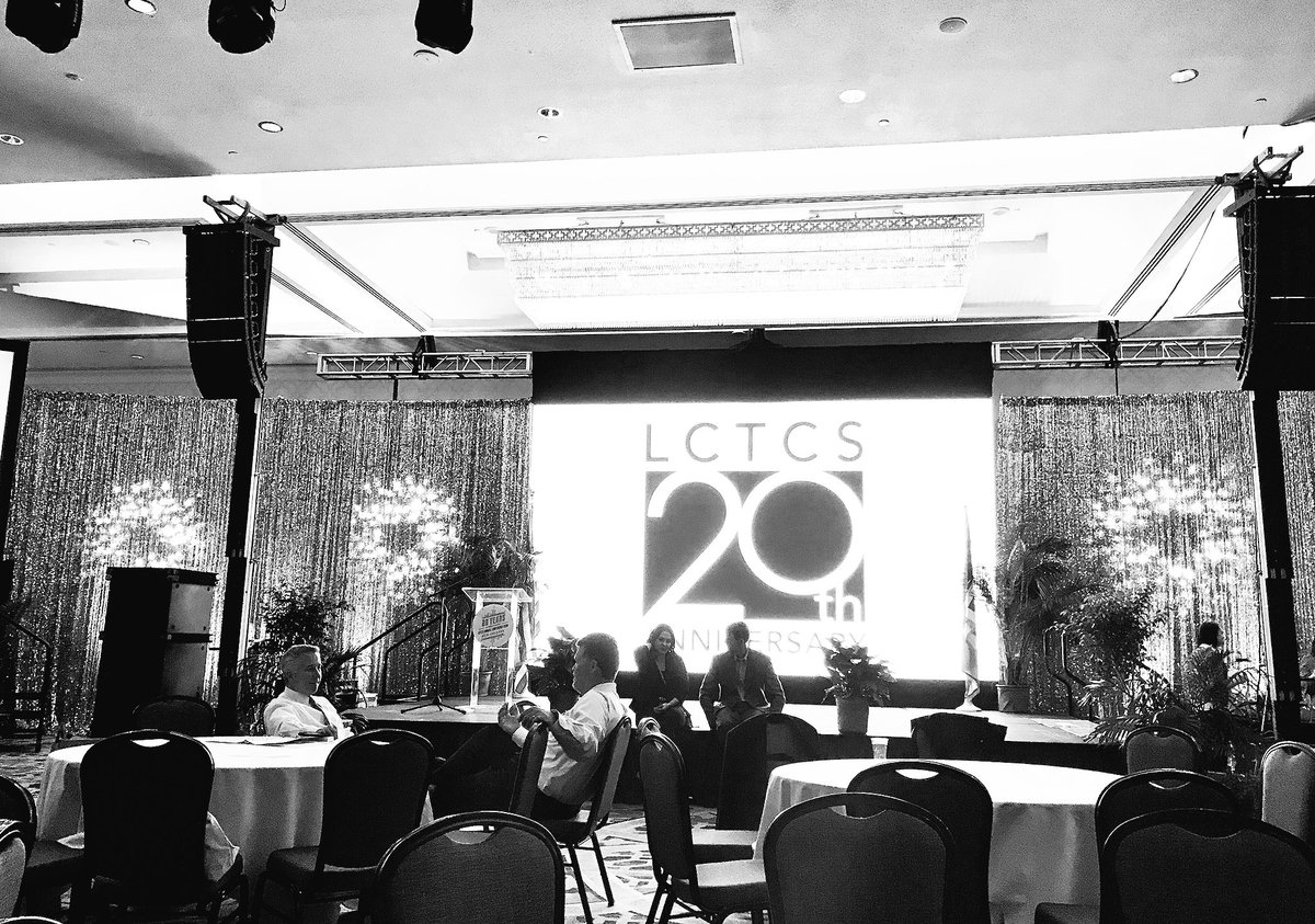 MyTwoYearStory's tweet photo. Behind the scenes of @golctcs 2018 conference as @LCTCSpresident &amp; Board Chair @smtoups discuss the next 20 year. #HappyBirthdayLCTCS https://t.co/BWxixvLBGY