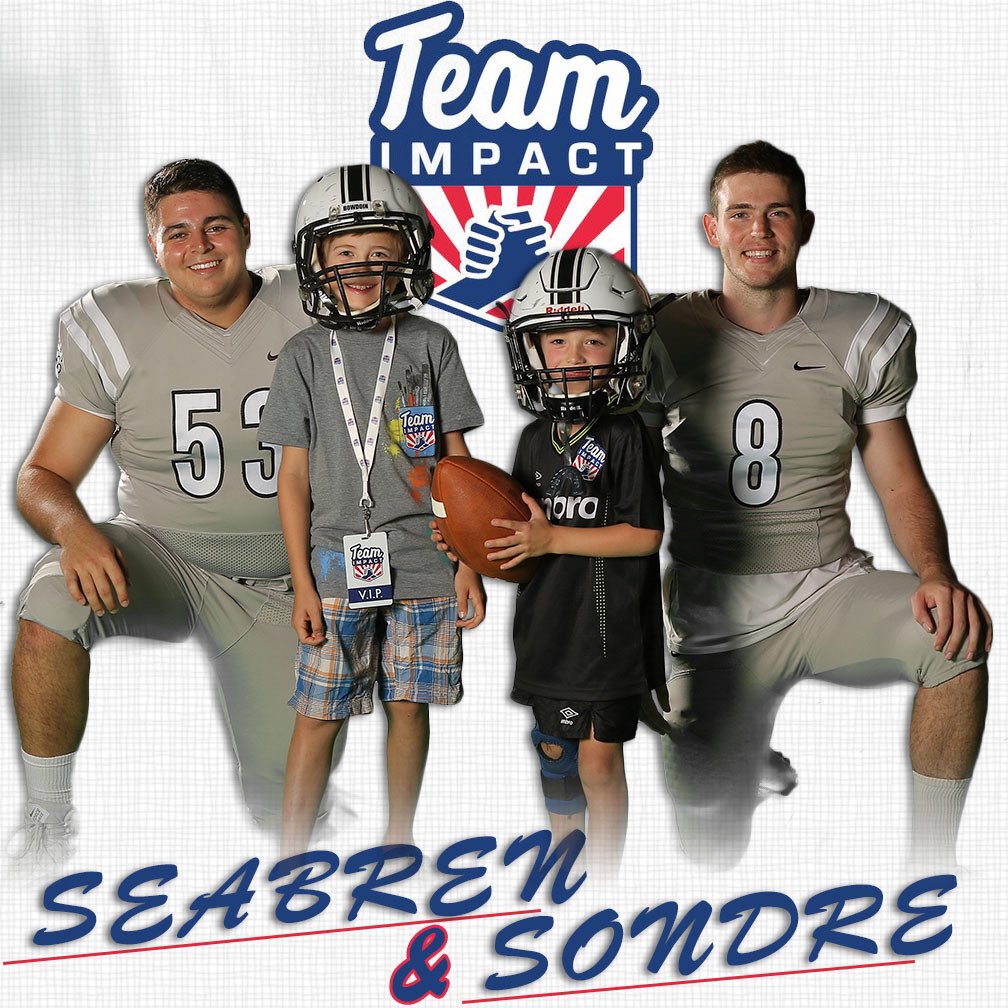 GoUBears's tweet image. Just hours before @BowdoinFB battles Amherst, the team picked up a couple of key additions to the squad: Seabren and Sondre Reeves, who come to the Polar Bears from Team Impact! We can’t wait for gameday! @GoTeamIMPACT #GoUBears #BeTheIMPACT #SetTheEdge