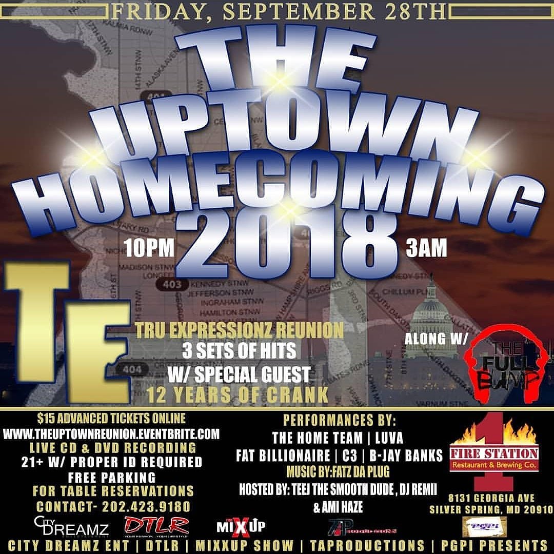 TEAM_MTA's tweet photo. It Rained All Yesterday So Tonight We Steppin Out To #FireStation1 For The #UpTownHomecoming https://t.co/IWEtXexOgG