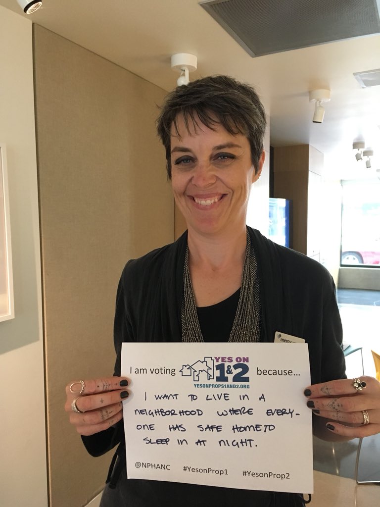 NPHANC's tweet photo. Thank you @mercyhousing for co-hosting today’s fabulous Speakers Bureau Training, @SF_CCHO for sharing great local info, and to all the new #Prop1team #Prop2team members who joined us today! @CAYesOnProp1 @CAYesOnProp2 https://t.co/K2Mj6YsbfR
