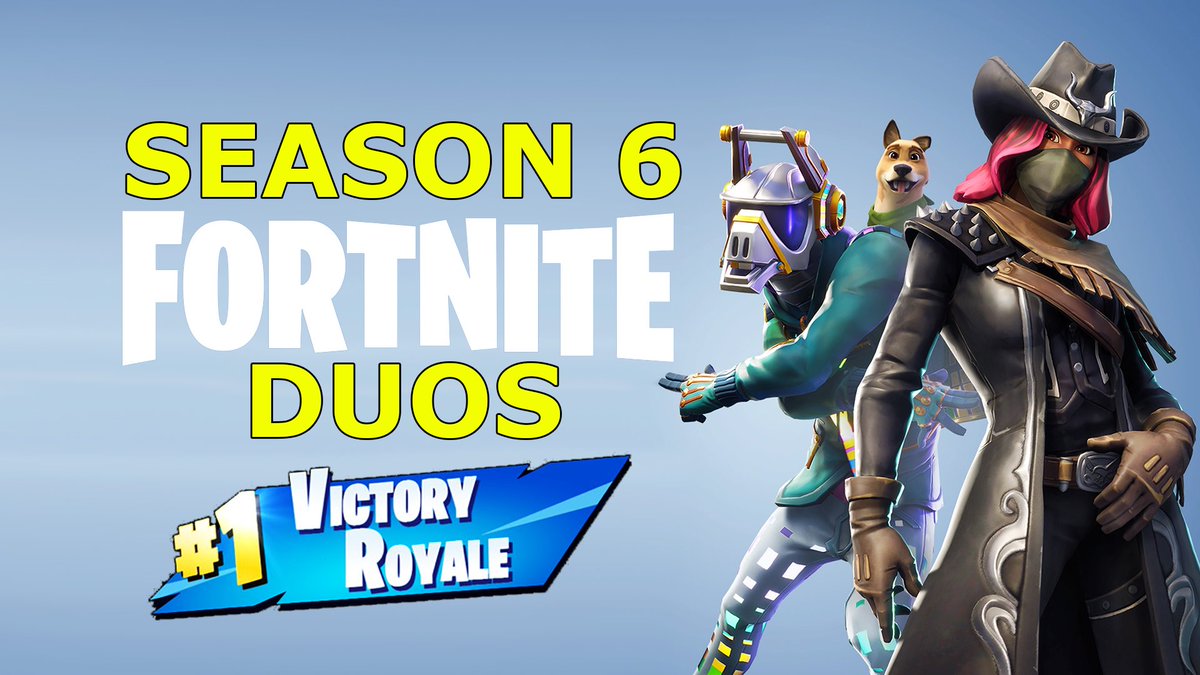 DisInfinityFans's tweet photo. #Fortnite #FortniteSeason6 duos #VictoryRoyale watch the video at https://t.co/VuARYY2Ayj https://t.co/FW1XzCFnIa