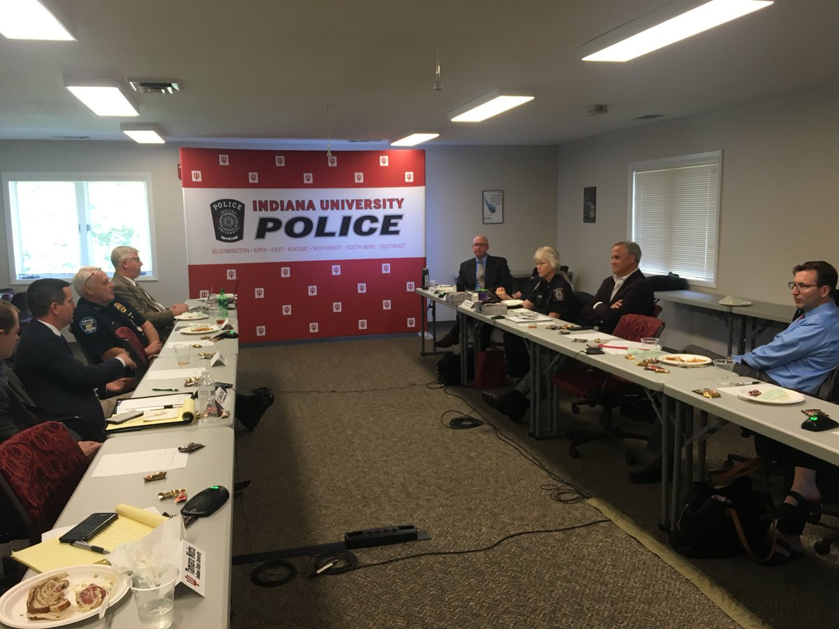 Jim_Merritt's tweet photo. Productive Lifeline Law trip to IU. Met w Campus Chiefs of Police from IU, Purdue, Butler, ISU, BSU and Ivy Tech. They get it. Addressed 75+ students and related #MakeGoodDecisions to the media. TY @trevorfoughty TY @BenjaminDHunter https://t.co/V5AJ1WREQh
