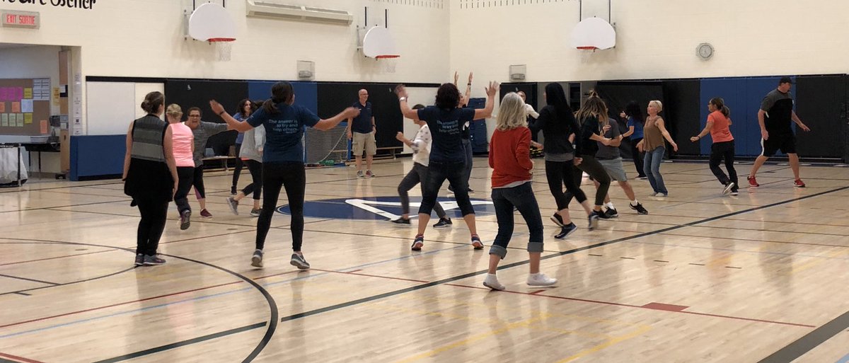 m_marycatherine's tweet photo. So #GECDSBProud to be a part of Flexing Body and Mind 2018. Great opportunities to learn about safe learning environments for amazing DPA and Physical Activities to be used in small or large spaces. https://t.co/nq3WsNoLnK