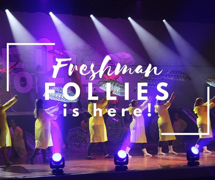 Freshman Follies is here! The first show is tonight at 8 P.M. in Cullen Auditorium
You can still get tickets at 
acustupro.com/tickets