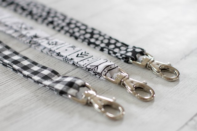 Learn to sew your own custom lanyard with this tutorial:
to.ehow.com/SewLanyard
