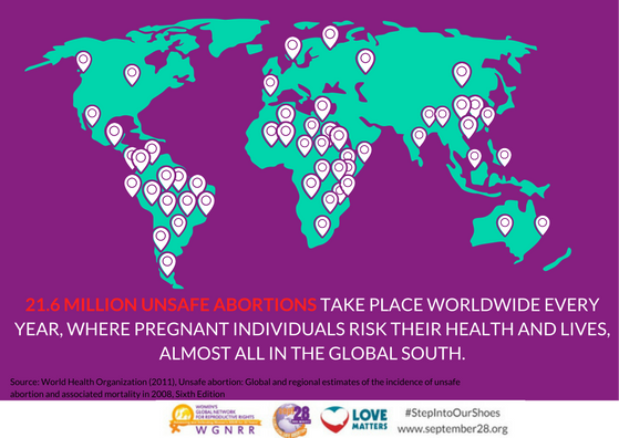 riseupforgirls's tweet photo. Stigma creates barriers to reproductive healthcare, contributing to unsafe abortion around the world. Rise Up Youth Champions like @Hidden_Pockets work to end that stigma and improve sexual and reproductive health rights! #letstalkabortion #safeabortionday #StepintoOurShoes https://t.co/sCZKEZJpaB