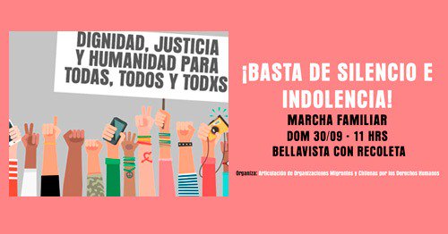ArtDdhh's tweet photo. Este domingo 30 de septiembre #30S me sumo a la marcha #NoMasRacismo por Joane Florvil y por todas y todos las personas que creemos en la diversidad y el respeto. https://t.co/XSox7q7uWO