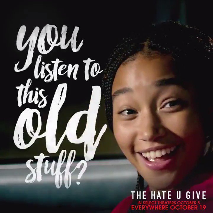 The Hate U Give Movie Poster