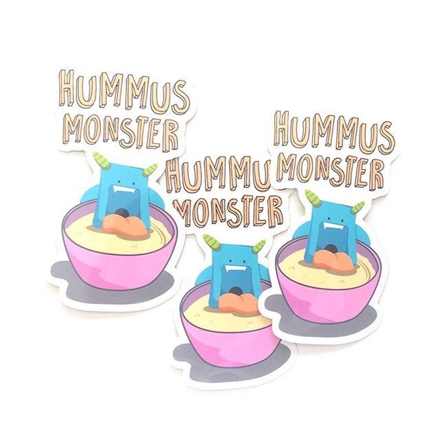 PlantasticCo's tweet photo. I got today the new Hummus Monster stickers 🤩 they are ready for purchase 👆 link in the bio for all #hummusmonsters #hummus #hummusmonster #hummusaddict #hummuslover #hummusexual #hummuslove #hummuslife #whatveganseat #hummus #veganaf #veganshare #ve… https://t.co/OHvALUrijg https://t.co/DLI2pU6GuD
