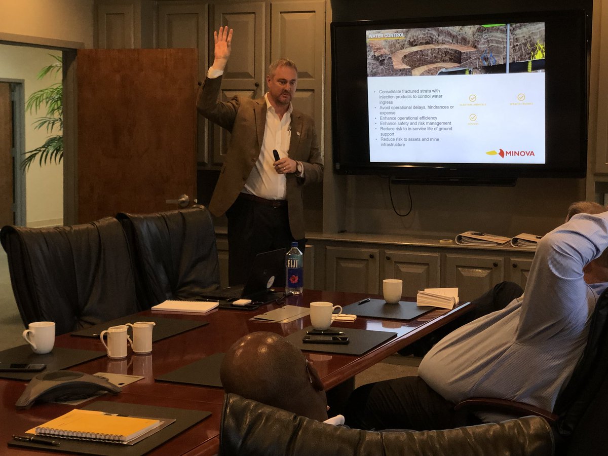 NorthStarsLLC's tweet photo. Enjoy finding solutions for all of our clients. #MinovaGlobal’s Michael Portwood offering mining solutions for South Africa’s #AngloCoal and #SasolMining. #MineralsMakeLifePossible   #PointNorth https://t.co/TOHsH2ojf1