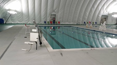 thefarleygroup's tweet photo. The Boston Higashi School is helping children and young adults with Autism Spectrum Disorder learn to reach their full potential through the methodology of Daily Life Therapy with this Farley Pool Dome. #AirDome #PoolDome https://t.co/puIlBY4RF7