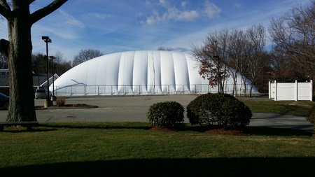 thefarleygroup's tweet photo. The Boston Higashi School is helping children and young adults with Autism Spectrum Disorder learn to reach their full potential through the methodology of Daily Life Therapy with this Farley Pool Dome. #AirDome #PoolDome https://t.co/puIlBY4RF7