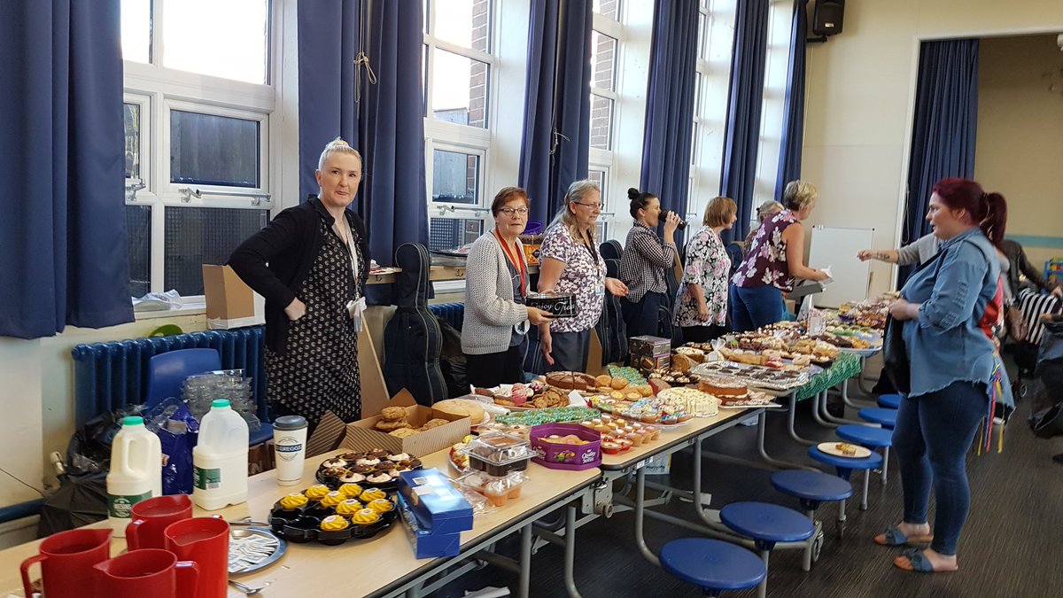 GrimshawShell's tweet photo. Great turn out for our Macmillan coffee morning. Thank you everyone xx https://t.co/coFknMCsMr