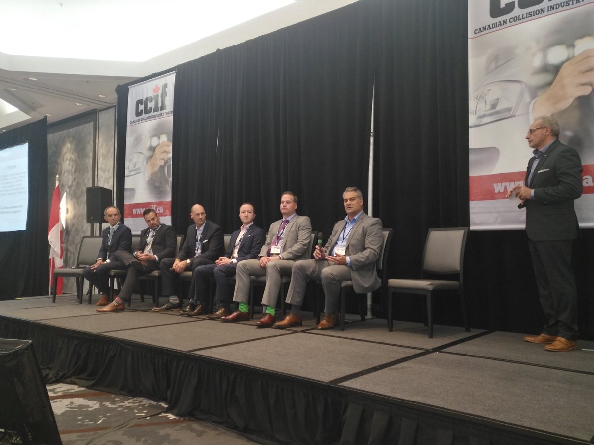 CollisionCanada's tweet photo. Last panel discussion for the day on #accreditation #ccif2018 #vancouver https://t.co/tAx6NU5Fya