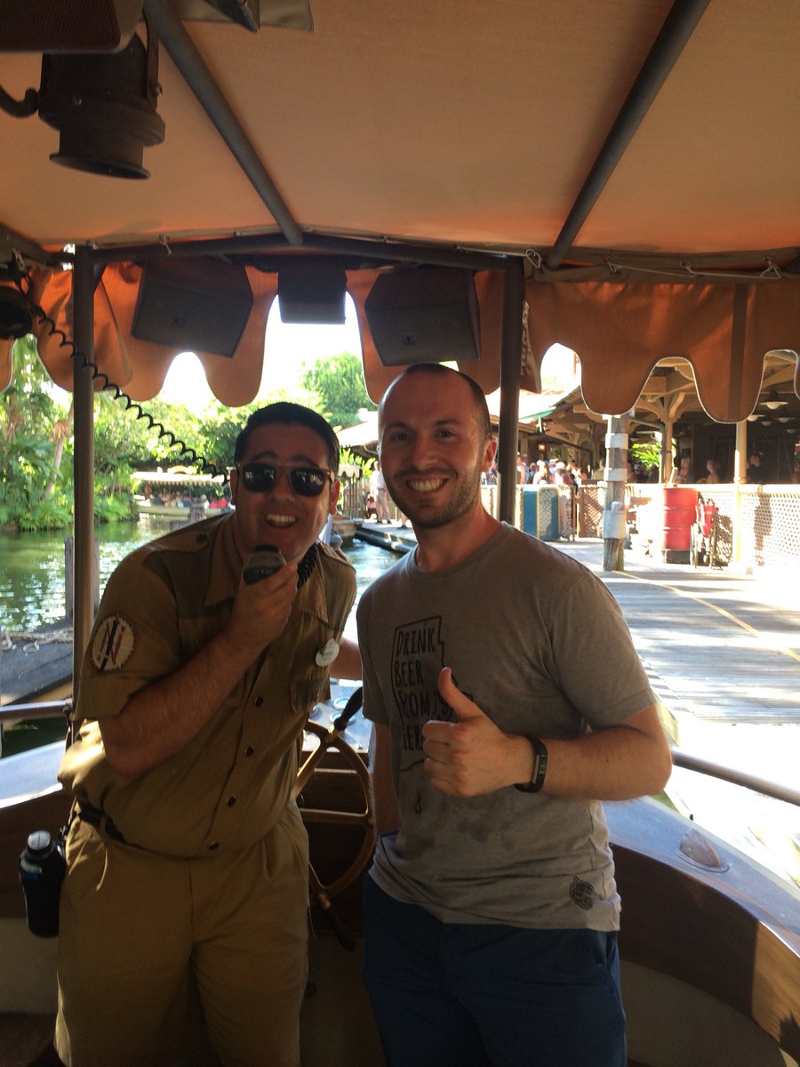 bosox1256's tweet photo. @WDWToday Skipper Michael showed us the 8th wonder of the world ...THE BACK SIDE OF WATER! Great job Michael! Made our last ride of the day simply amazing! https://t.co/vvUHxpvtWk