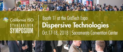 DispersiveTech's tweet image. Going to the #California_ISO Stakeholder Symposium and #GridTechExpo? Let&apos;s meet.
