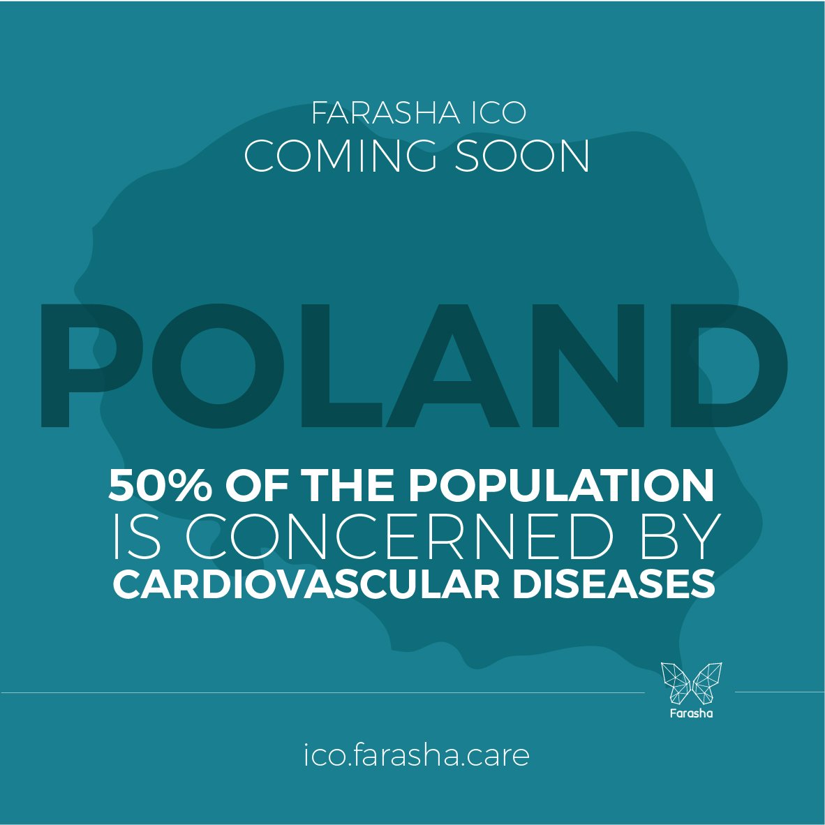 CoinFLB's tweet photo. 50 % of the population of Poland is concerned by Cardiovascular Diseases !!! Join Farasha against CVDs !
[ https://t.co/8NKBPkDXvr … ] ✅
[ https://t.co/xRFZfeqItb ]✅
[https://t.co/IBynPTgZix …]
#ICO #BTC #AIRDROP #FLB #FLBCOIN https://t.co/eMqAX0X9Xh