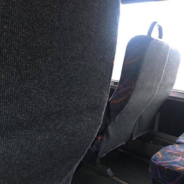 JesseIrizarry's tweet photo. When you live that #jersey to #nyc #commuting life, this is like being upgraded to a 5 star hotel. Happy for the little things - like comfy bus. #coaching #commute #nycgym https://t.co/BE8nnntMXf https://t.co/biQQrgY4mU