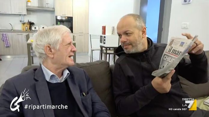 welikeduel's tweet photo. "Ho bisogno della carta stampata, di sentirla" (Giulio, 81 anni, di Castelsantangelo sul Nera, dove i giornali non arrivano più)

#ripartimarche #propagandalive https://t.co/ct36JWVXxC