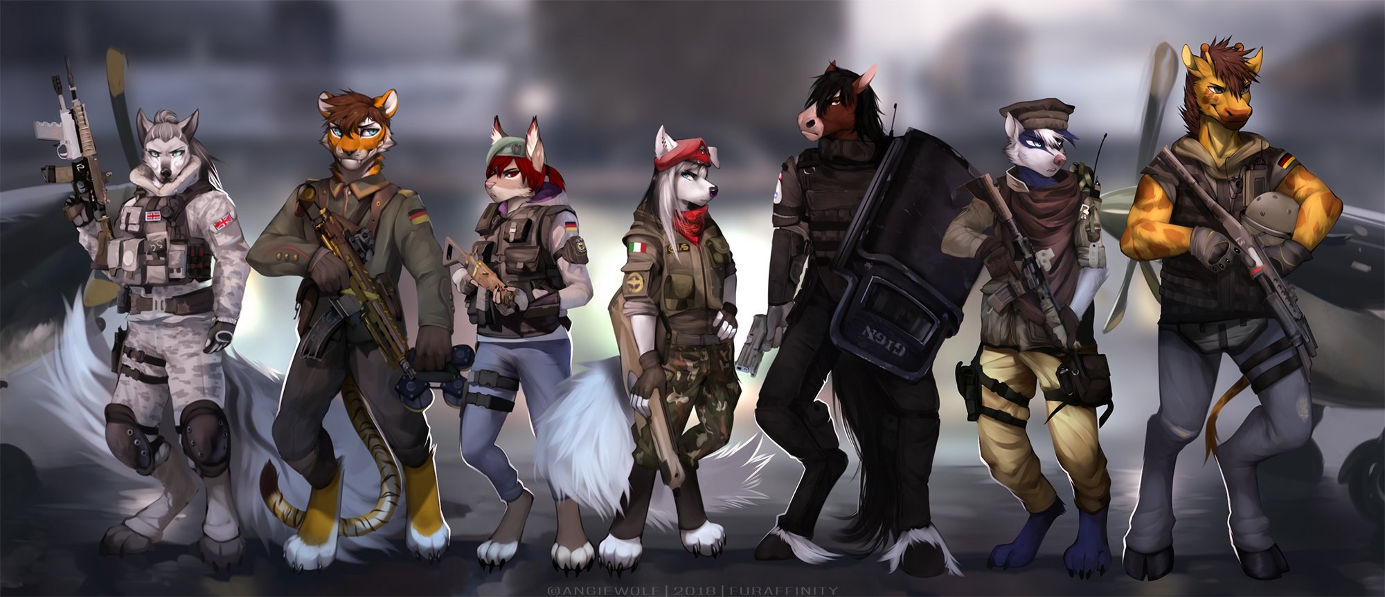 Rainbow 6 Siege furry