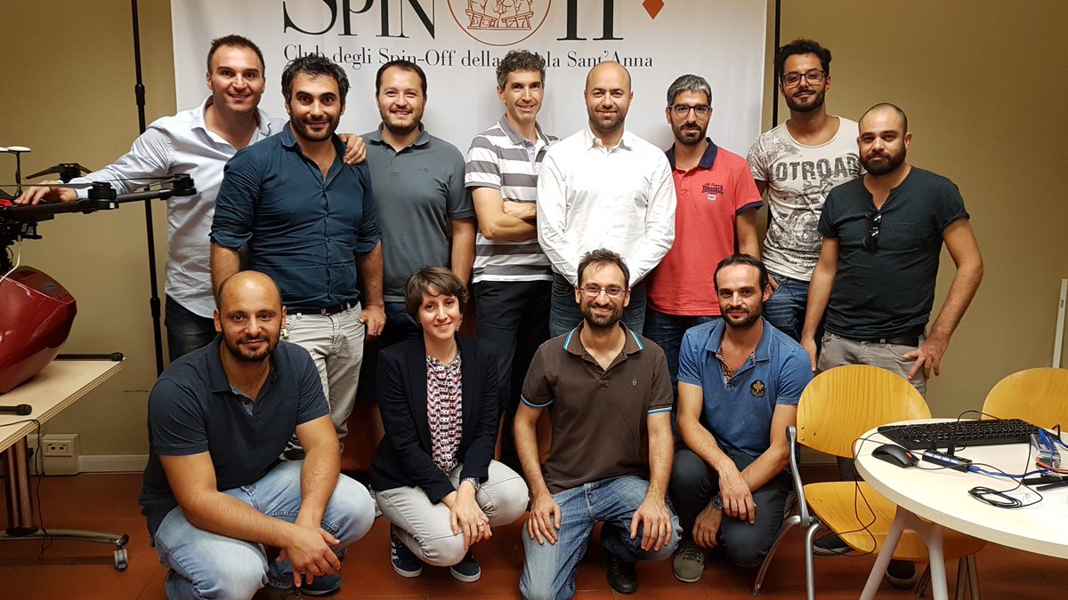 ascari_luca's tweet photo. #clubsantanna at #Bright2018 at #festivaldellarobotica spin-offs are present with joint demos. https://t.co/I9fLrdVby9
