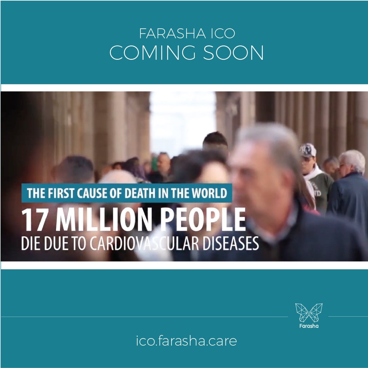 Remember ! Cardiovascular Disease is the first cause of death in the world ! Join Farasha against CVDs !
[ t.me/FARASHA_ICO_OF… … ] ✅
[ ico.farasha.care ]✅
[bitcointalk.org/index.php?topi… …]
#ICO #BTC #AIRDROP #FLB #FLBCOIN