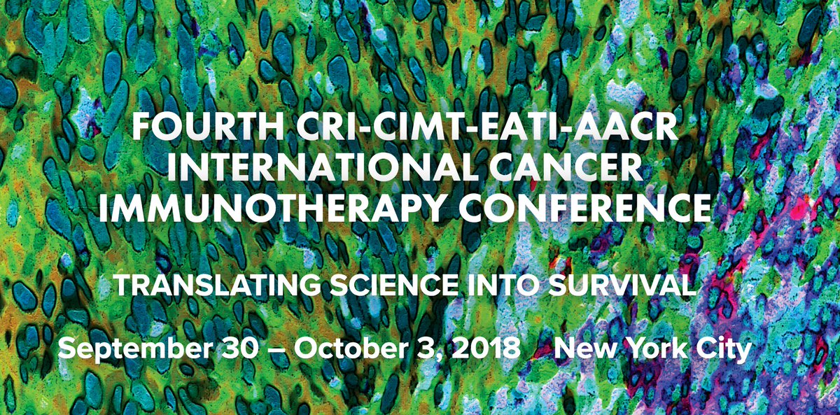 SinaiImmunol's tweet photo. If you are interested in #BhardwajLab work, make sure to learn about their latest research at the Cancer Immunotherapy Conference #CICON18, where they will be presenting no less than 8 posters: A104, A109, A191, B032, B072, B080, B108, B157 @CancerResearch https://t.co/WaAF2bHQjB