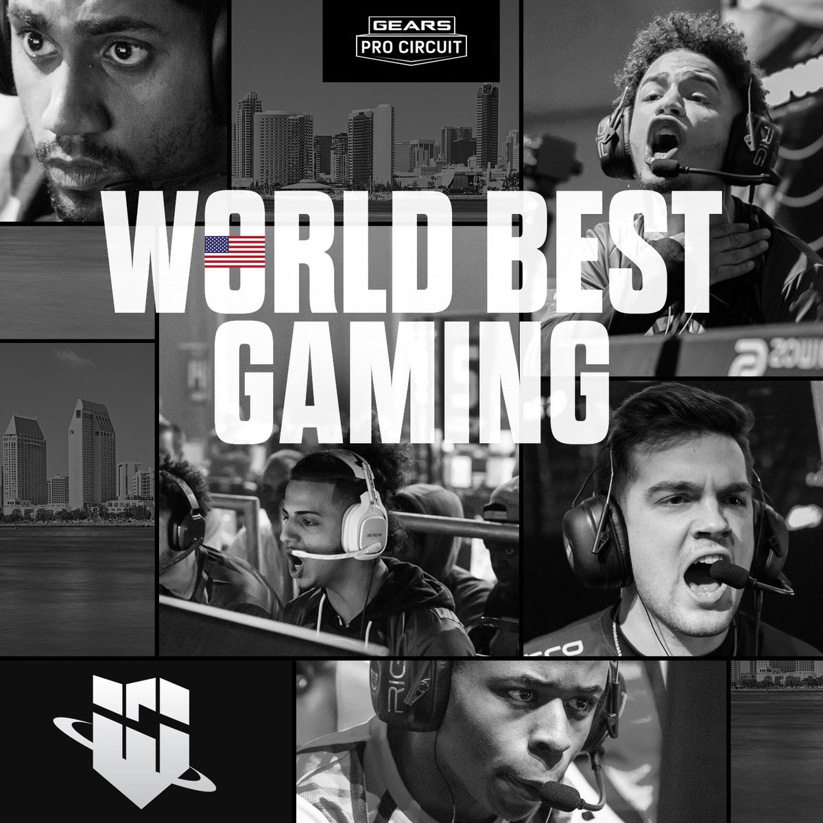 GearsEsports's tweet photo. Bravo Stream Update: @WorldBestGaming jump off to a 7-2 win on Map 1 over 
@Lucent_Esports in #GearsSanDiego Pool Play! 🔥 

Can Lucent even the series on Foundation? 

Watch live on https://t.co/ay4EMwQofT https://t.co/eKC9OuHR2z