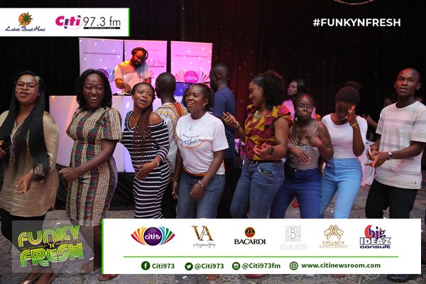 Citi973's tweet photo. Guess the music that would make these excited ladies dance in a line at #FunkyNFresh ? https://t.co/Xau6jlHFU3