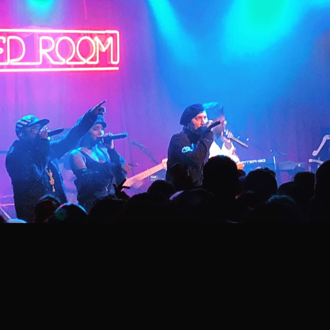 Awesome night with the very talented Black Eyed Peas at Novas Red Room #novasRedRoom #BigLove #live #music #Bep <a href="/bep/">Black Eyed Peas</a>