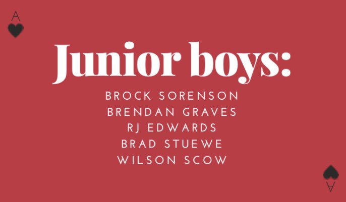 CougarsStuco's tweet photo. Your 2018 Junior Homecoming Court‼️👑 https://t.co/O3x7RJBZAa