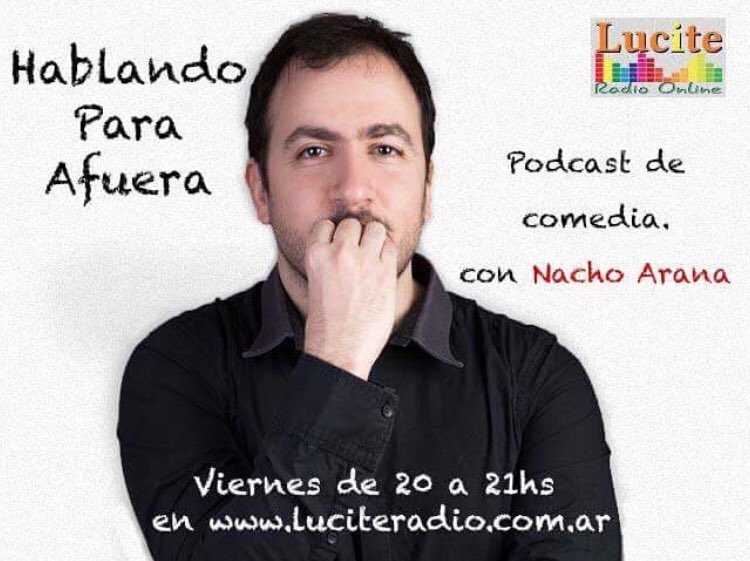 Hoy a las 20hs llega un nuevo episodio de Hablando Para Afuera. Con un invitado de lujo: <a href="/_JuanBarraza/">Juan Barraza</a> Escuchalo en luciteradio.com.ar ☝️📻🎤🎧 #podcast #comedia #radio #online