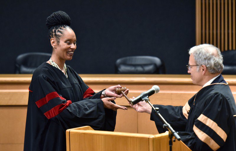 ajc's tweet photo. Gwinnett swears in county’s first elected black judge https://t.co/EGYkQ5e5yH https://t.co/uny9lhid1R